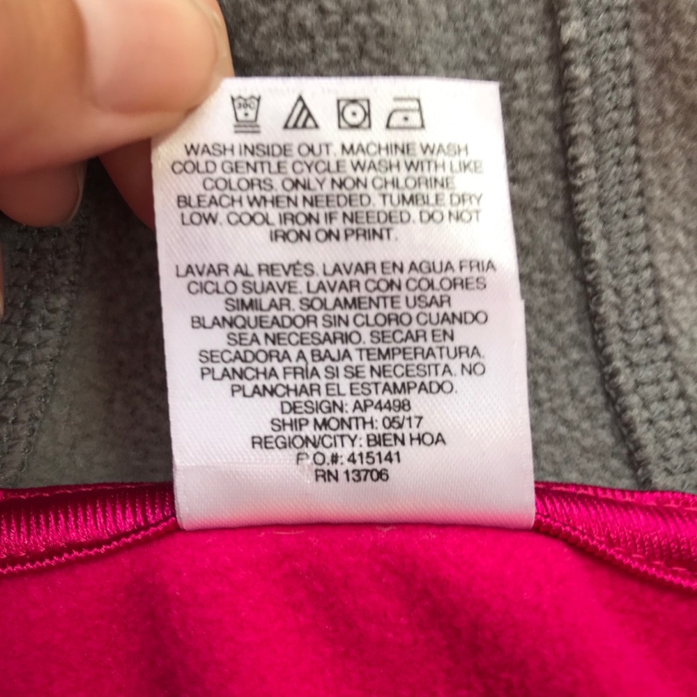 Hot Pink Adidas Zip Up Jacket - Picture 6 of 10